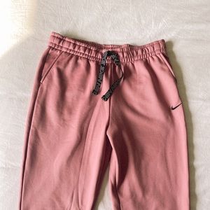 Nike joggers with zipper